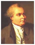 Detail from the John Zoffany portrait of Daniel Solander circa 1780. The original is at the Linnean Society in London.